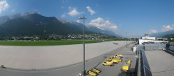 Archiv Foto Webcam Panorama Innsbruck Flughafen 15:00