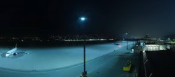 Archiv Foto Webcam Panorama Innsbruck Flughafen 23:00
