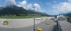 Archiv Foto Webcam Panorama Innsbruck Flughafen 13:00