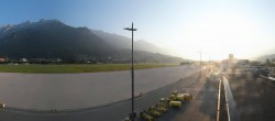 Archiv Foto Webcam Panorama Innsbruck Flughafen 06:00