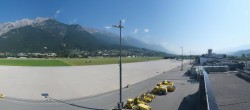 Archiv Foto Webcam Panorama Innsbruck Flughafen 09:00