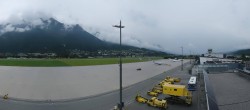 Archived image Webcam Airport Innsbruck Panorama 13:00