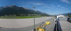 Archiv Foto Webcam Panorama Innsbruck Flughafen 15:00