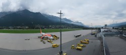 Archiv Foto Webcam Panorama Innsbruck Flughafen 08:00