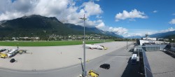 Archiv Foto Webcam Panorama Innsbruck Flughafen 13:00