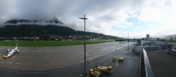 Archiv Foto Webcam Panorama Innsbruck Flughafen 08:00