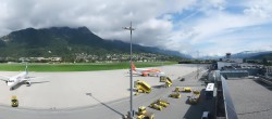 Archiv Foto Webcam Panorama Innsbruck Flughafen 11:00