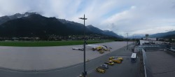 Archiv Foto Webcam Panorama Innsbruck Flughafen 17:00