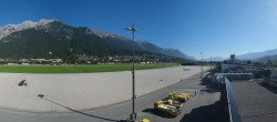 Archiv Foto Webcam Panorama Innsbruck Flughafen 09:00