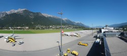 Archiv Foto Webcam Panorama Innsbruck Flughafen 13:00