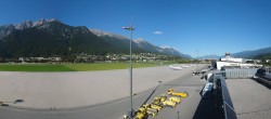 Archiv Foto Webcam Panorama Innsbruck Flughafen 15:00