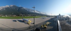 Archiv Foto Webcam Panorama Innsbruck Flughafen 08:00