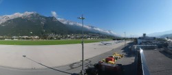 Archiv Foto Webcam Panorama Innsbruck Flughafen 09:00
