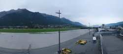 Archiv Foto Webcam Panorama Innsbruck Flughafen 07:00