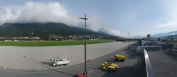 Archiv Foto Webcam Panorama Innsbruck Flughafen 09:00