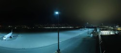Archived image Webcam Airport Innsbruck Panorama 23:00