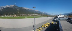 Archived image Webcam Airport Innsbruck Panorama 13:00
