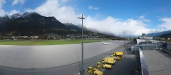Archiv Foto Webcam Panorama Innsbruck Flughafen 13:00