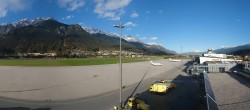 Archiv Foto Webcam Panorama Innsbruck Flughafen 15:00