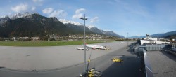 Archiv Foto Webcam Panorama Innsbruck Flughafen 13:00