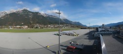 Archiv Foto Webcam Panorama Innsbruck Flughafen 09:00