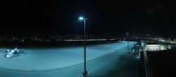 Archiv Foto Webcam Panorama Innsbruck Flughafen 01:00
