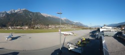 Archived image Webcam Airport Innsbruck Panorama 13:00