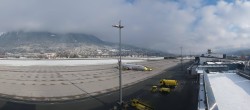 Archiv Foto Webcam Panorama Innsbruck Flughafen 09:00
