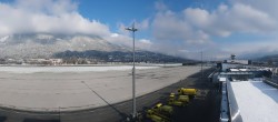 Archiv Foto Webcam Panorama Innsbruck Flughafen 10:00