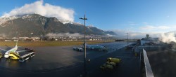 Archiv Foto Webcam Panorama Innsbruck Flughafen 08:00
