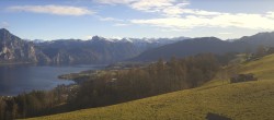 Archiv Foto Webcam Panorama Traunsee 13:00