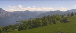 Archiv Foto Webcam Panorama Traunsee 13:00