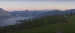 Archiv Foto Webcam Panorama Traunsee 19:00