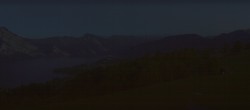 Archiv Foto Webcam Panorama Traunsee 21:00