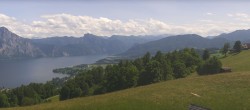Archiv Foto Webcam Panorama Traunsee 13:00