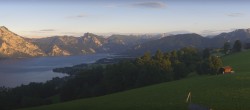 Archiv Foto Webcam Panorama Traunsee 19:00