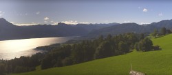Archiv Foto Webcam Panorama Traunsee 09:00