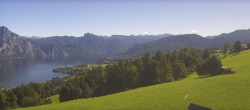 Archiv Foto Webcam Panorama Traunsee 13:00