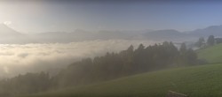Archiv Foto Webcam Panorama Traunsee 07:00