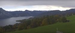 Archiv Foto Webcam Panorama Traunsee 13:00