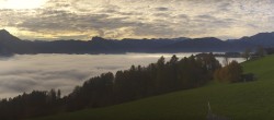 Archiv Foto Webcam Panorama Traunsee 07:00