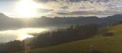 Archiv Foto Webcam Panorama Traunsee 08:00
