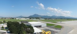 Archived image Webcam Salzburg Airport Panorama 13:00