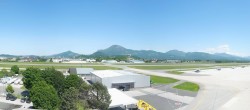 Archiv Foto Webcam Flughafen Salzburg 13:00