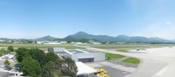 Archived image Webcam Salzburg Airport Panorama 13:00
