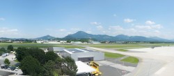 Archiv Foto Webcam Flughafen Salzburg 13:00
