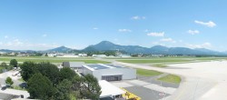 Archiv Foto Webcam Flughafen Salzburg 13:00