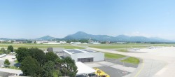 Archiv Foto Webcam Flughafen Salzburg 13:00
