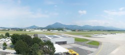 Archived image Webcam Salzburg Airport Panorama 13:00