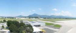 Archived image Webcam Salzburg Airport Panorama 13:00